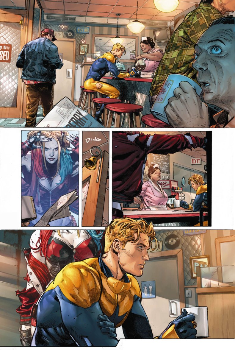 heroes in crisis pages dc comics tom king mitch gerads clay mann sdcc