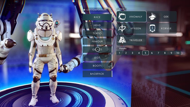 No Mans Sky character customization