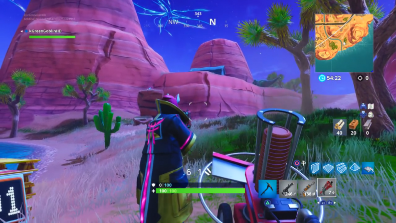 Fortnite Clay Pigeon location Paradise Palms