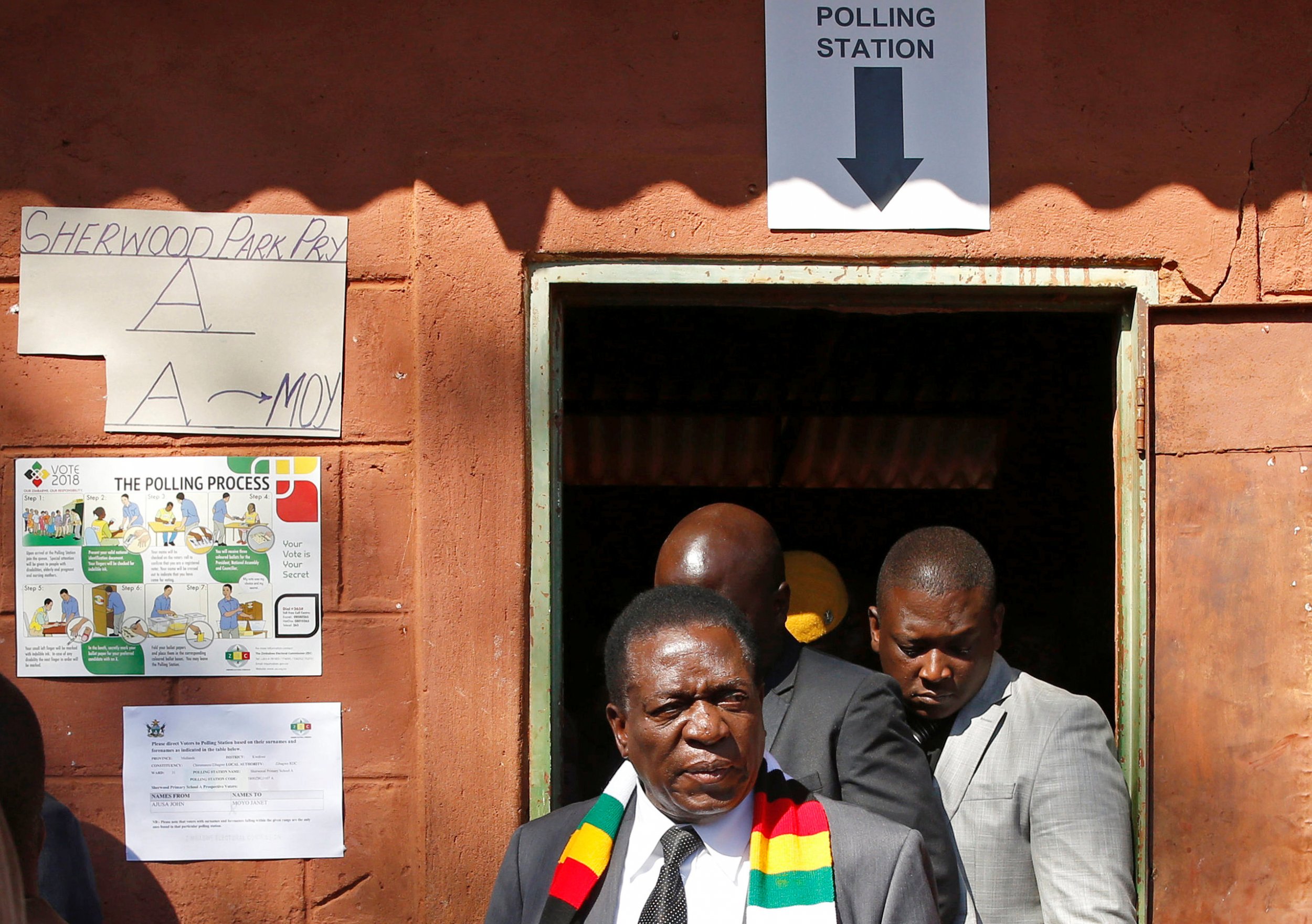 Zimbabwe Holds First Election Without Strongman Leader Robert Mugabe In ...