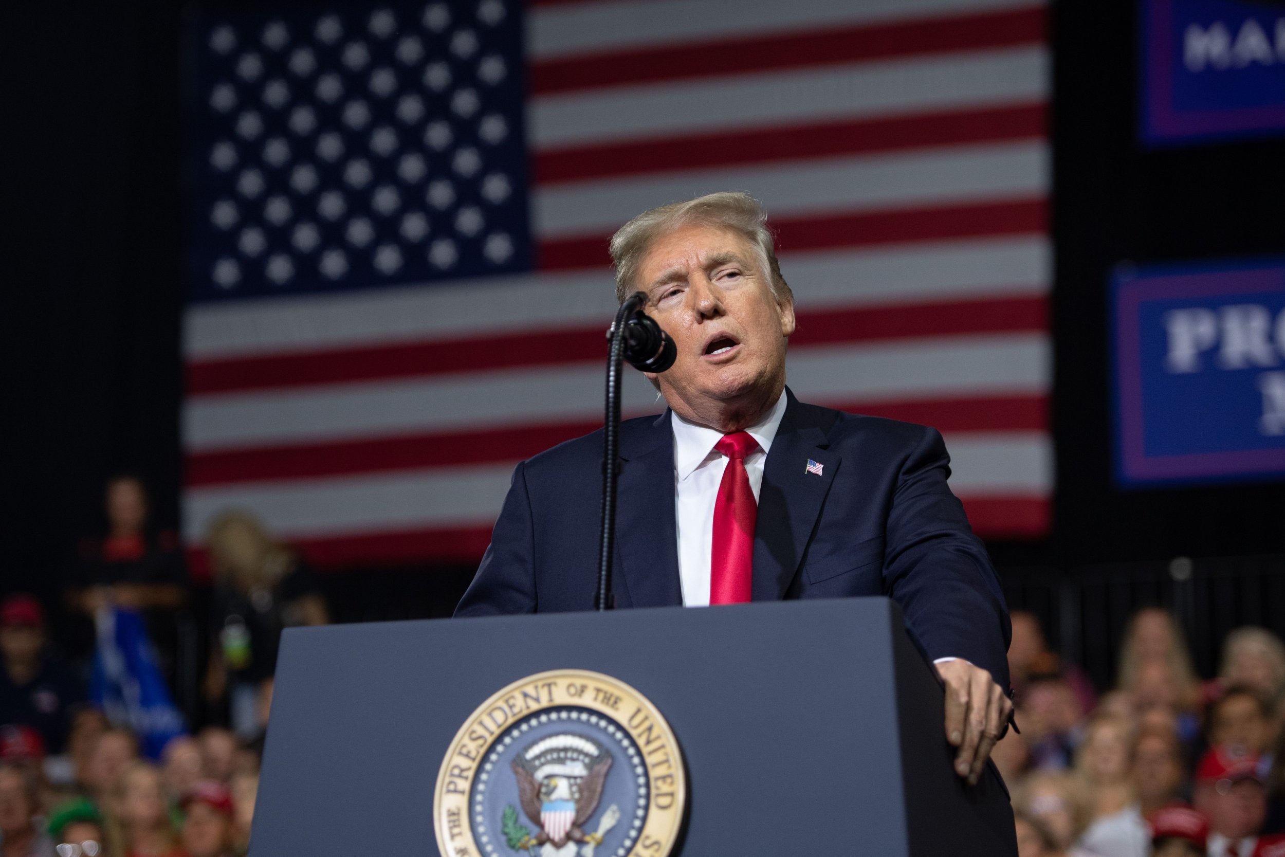 Billionaire President Donald Trump Claims You Need a Photo ID to Buy