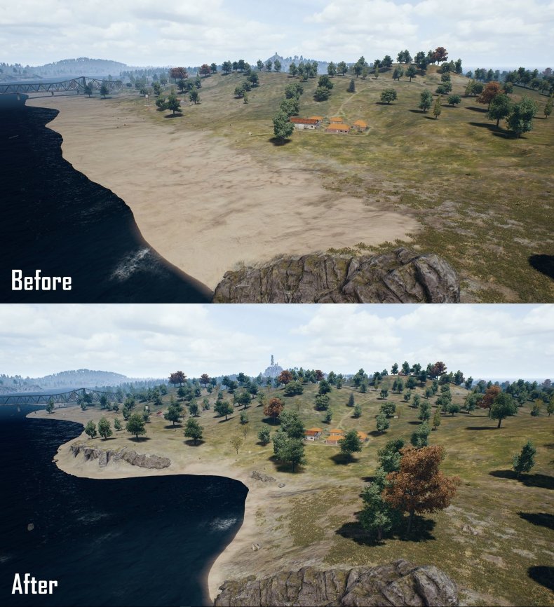 PUBG update 19 river landscapes