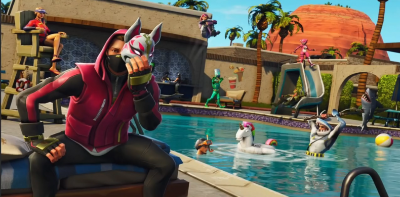 Fortnite Week 4 Road Trip loading screen