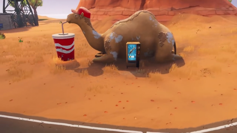 Fortnite week 4 secret star location