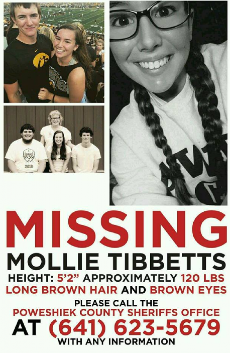 Mollie Tibbetts Missing Poster