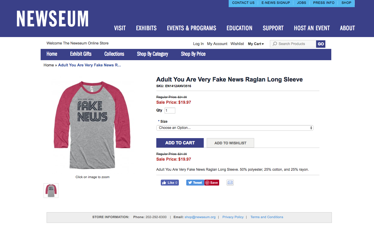 Fake News T-shirt