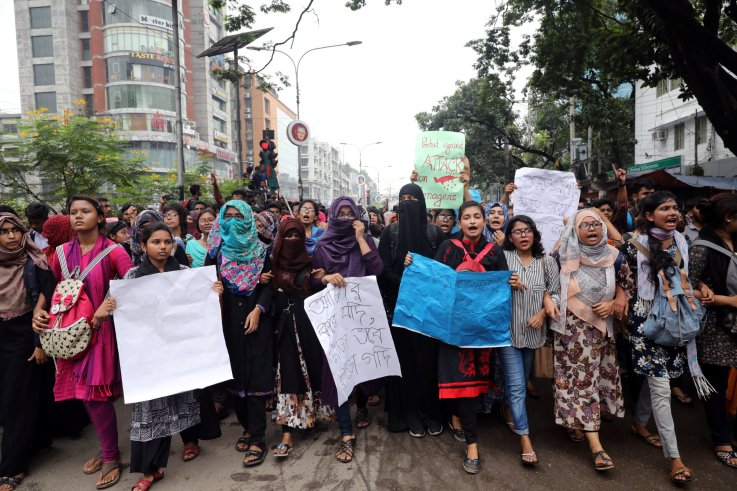 2018-08-05T115915Z_1_LYNXMPEE74090_RTROPTP_4_BANGLADESH抗议 2018-08-05T115915Z_1_LYNXMPEE74090_RTROPTP_4_BANGLADESH-PROTEST