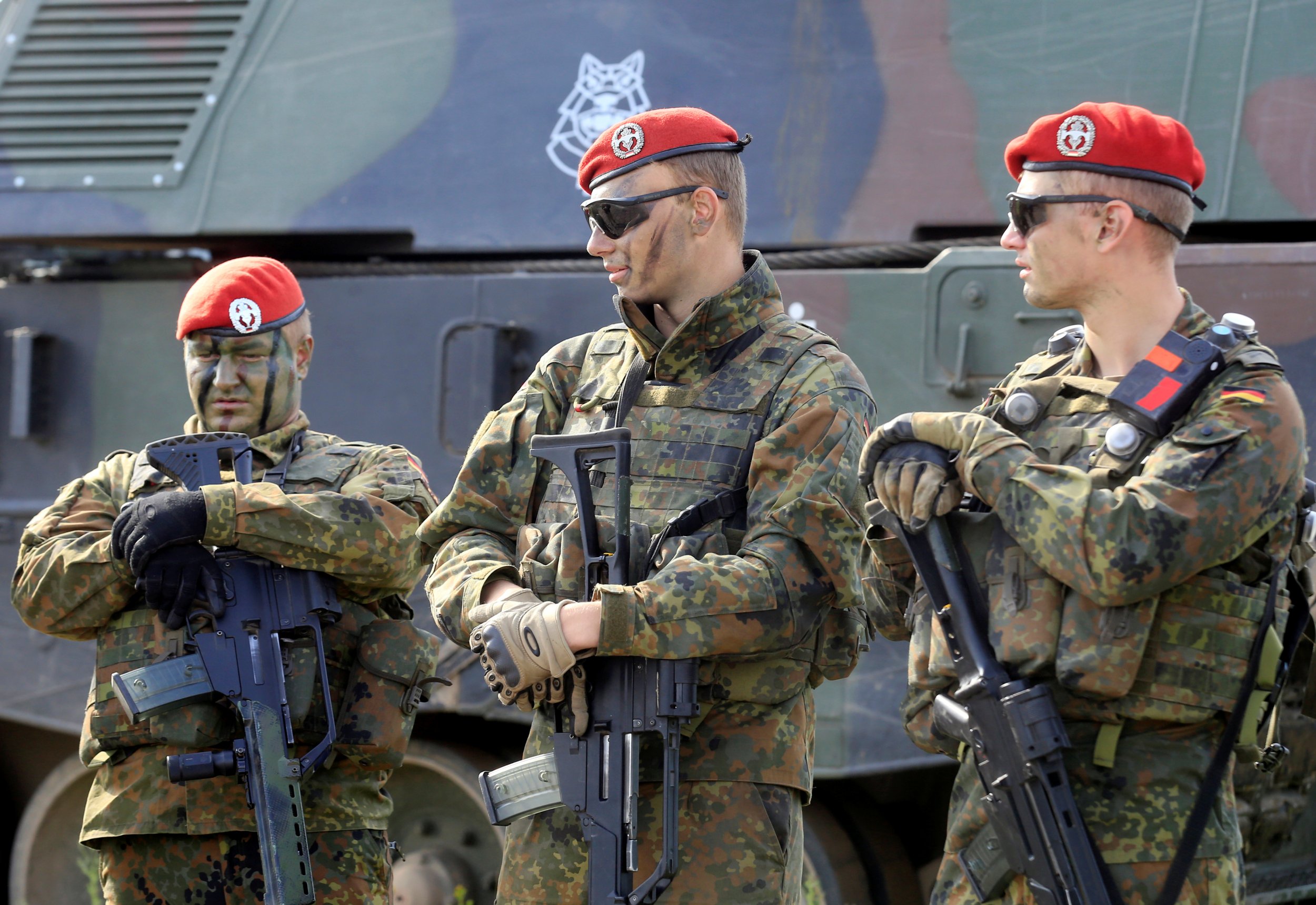 Will Germany Rebuild Its Military? Berlin Mulls Conscription As U.S ...