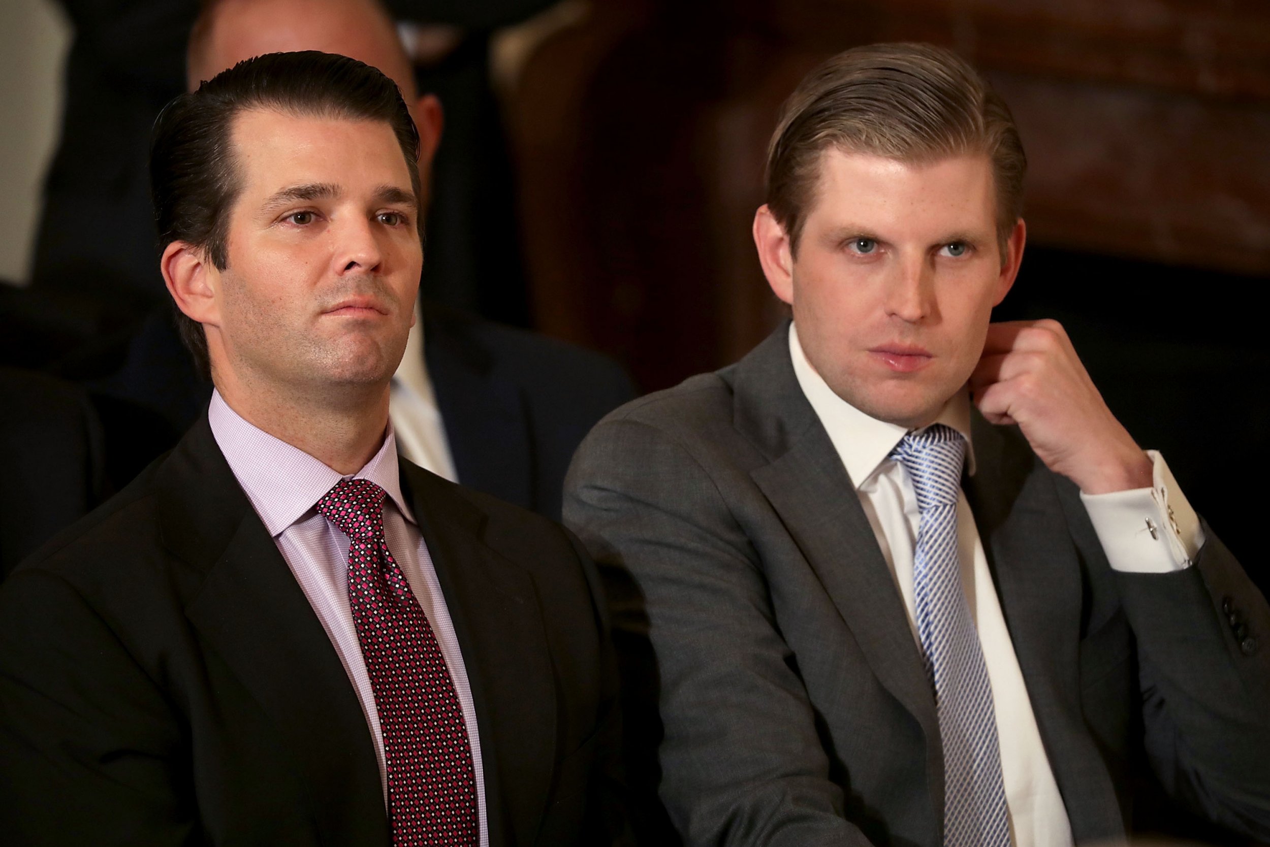 Donald Trump Jr., Eric Trump, NRA, PETA