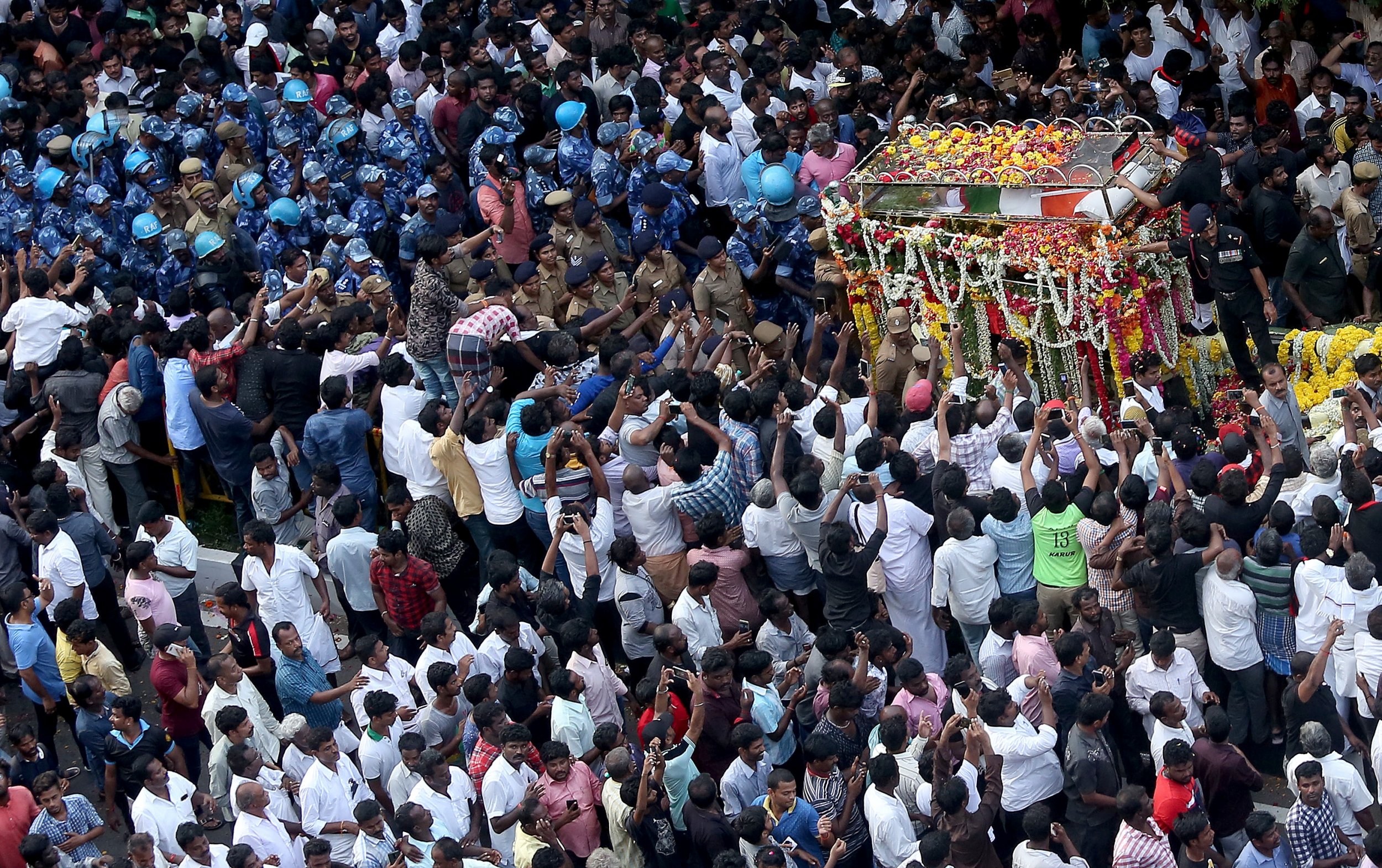 Stampede in India Two People Dead And 41 Injured During a Politician's