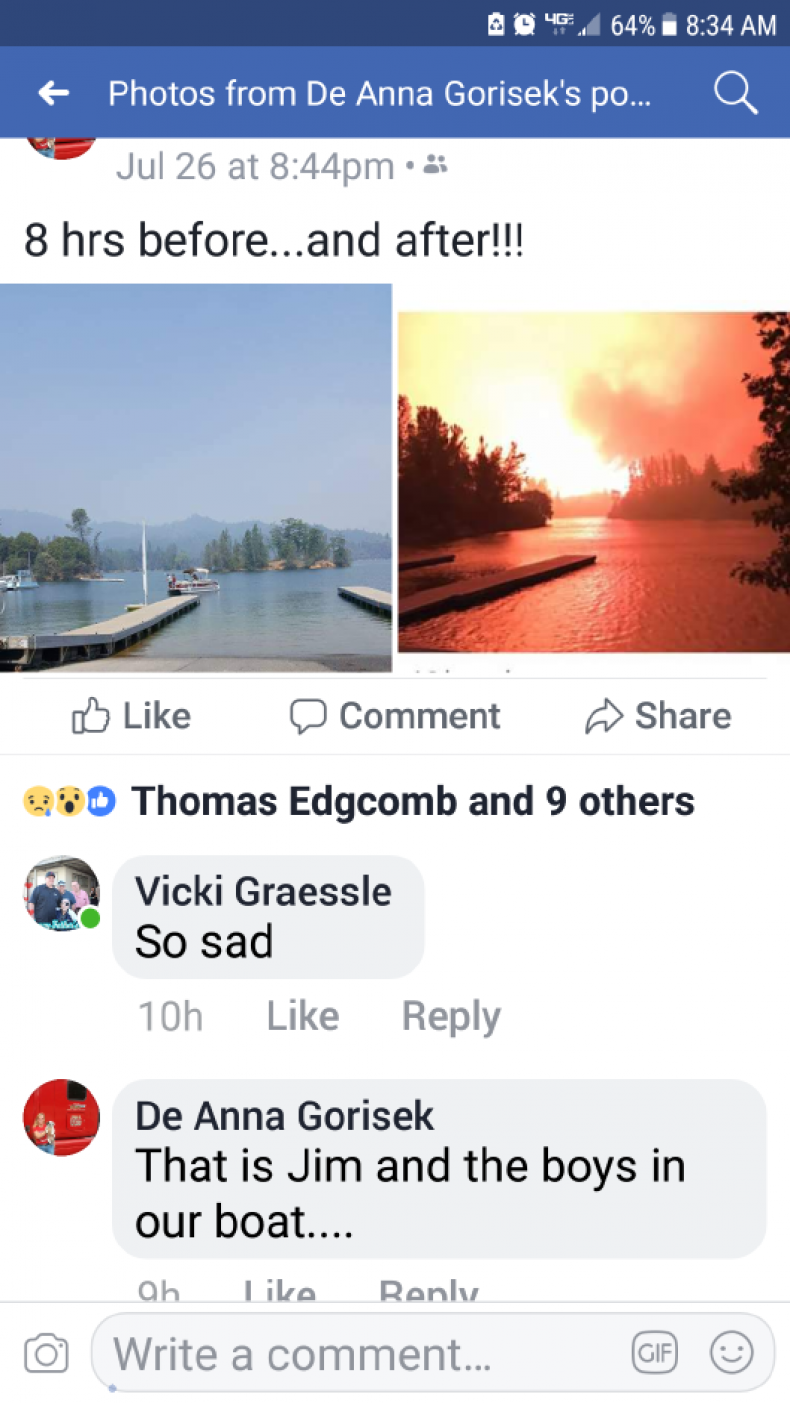 Before/After Carr Fire
