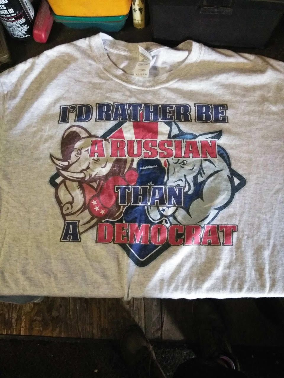 Vote Democrat Adult Mens T-Shirt 
