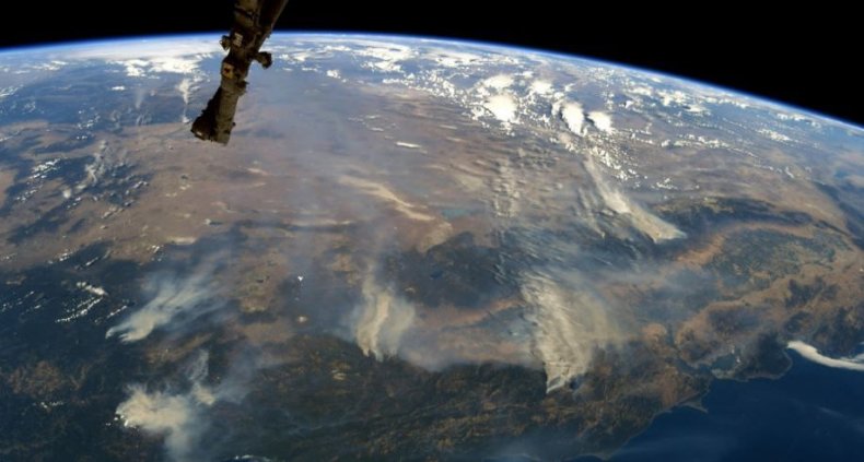 wildfire from space wildfire from space