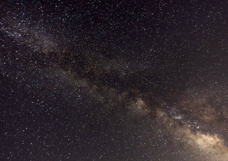 Perseid meteor shower