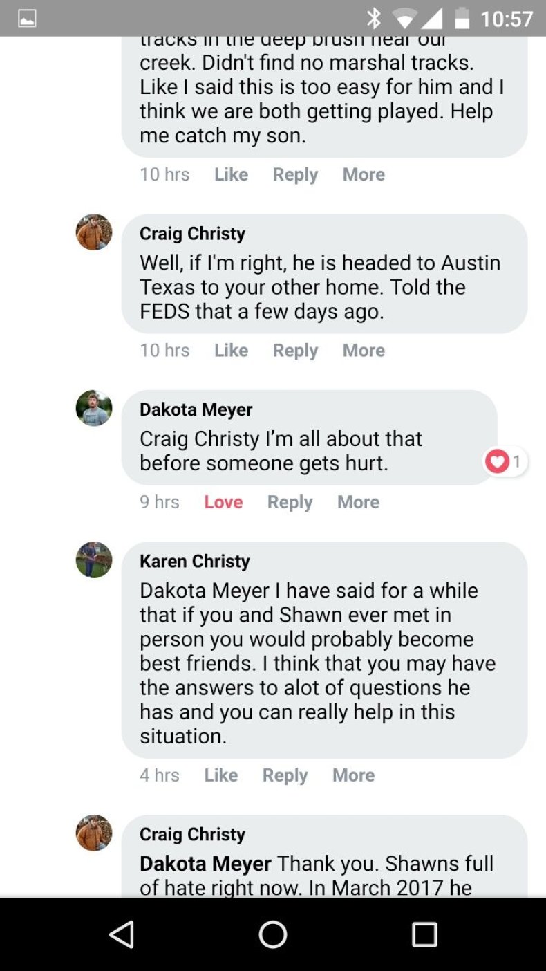 Dakota Meyer Messages