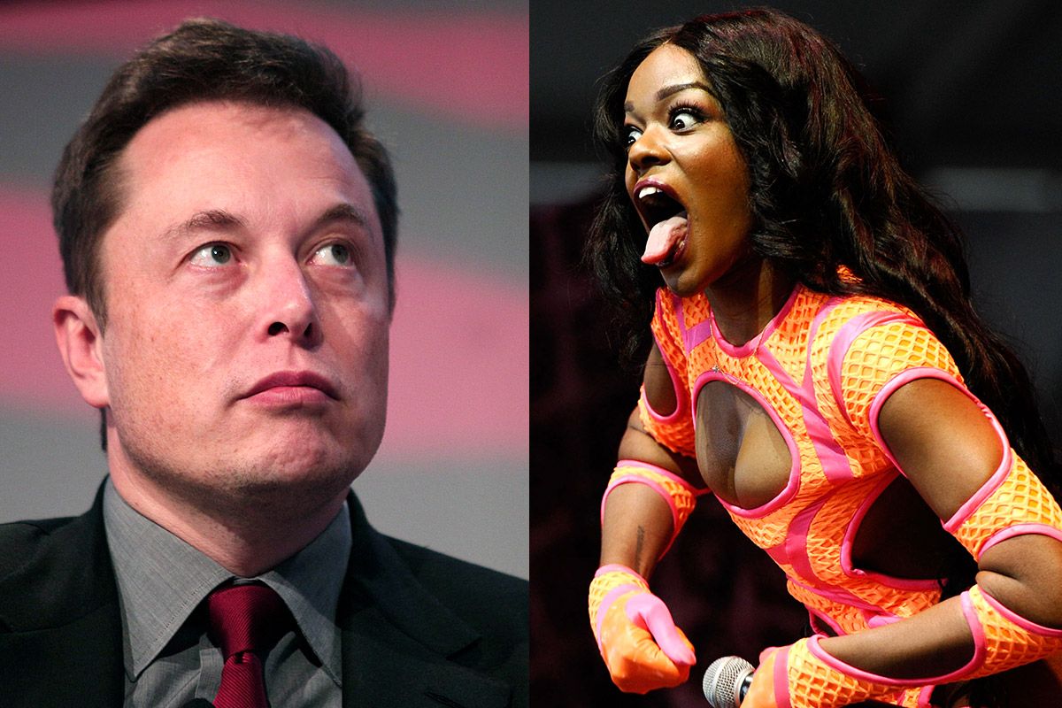 Elon Musk and Azealia Banks