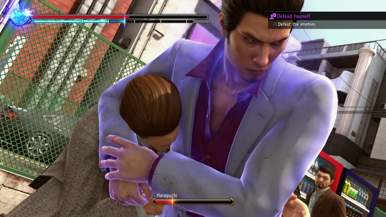 Yakuza Kiwami 2 Kiryu fighting dragon engine