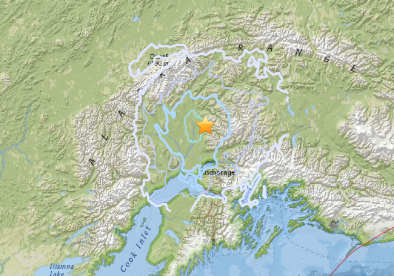 Anchorage Alaska Earthquake Anchorage Alaska Earthquake