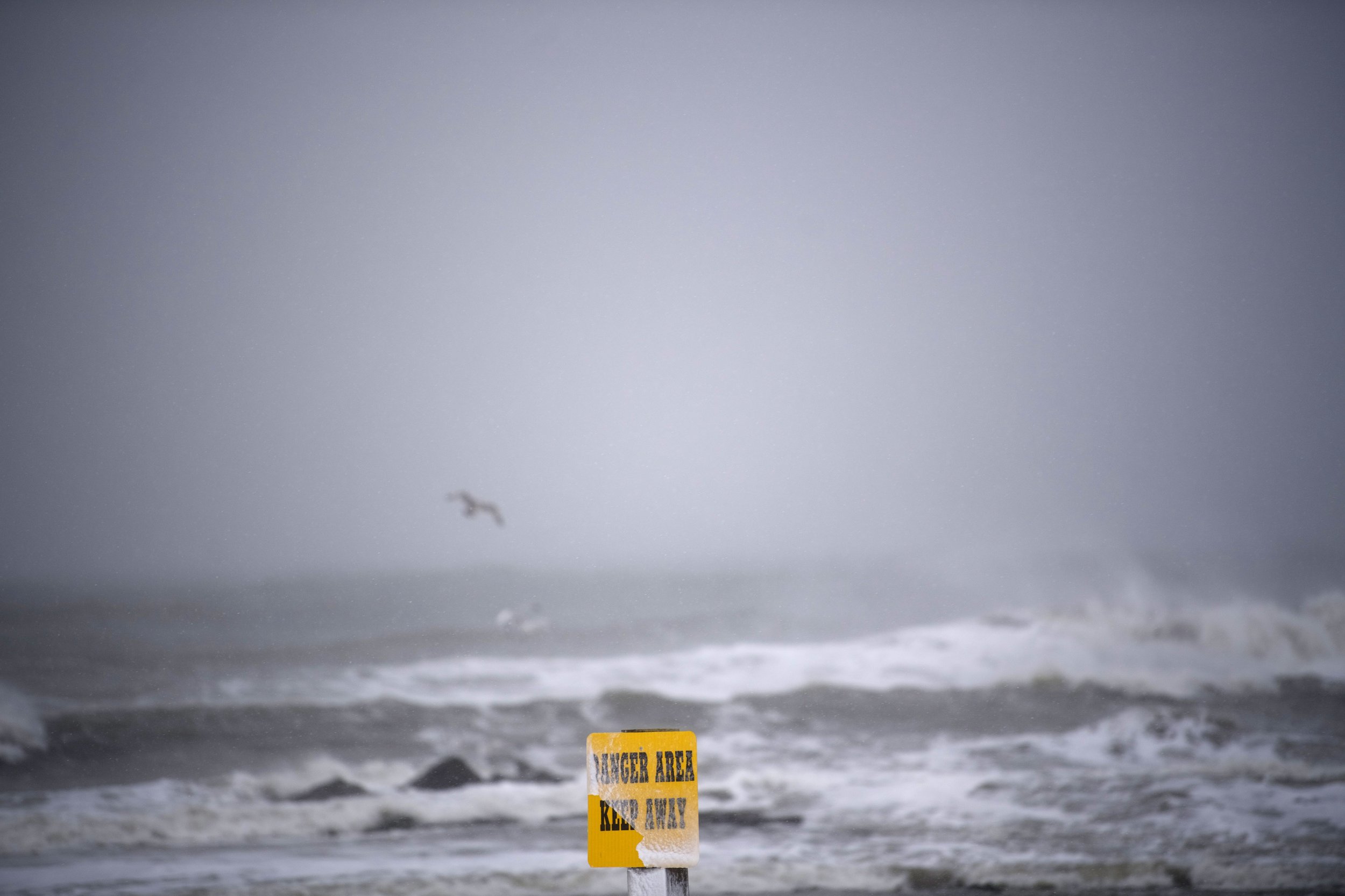 Closed New Jersey Beach