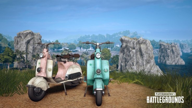 PUBG scooter shot PUBG scooter shot