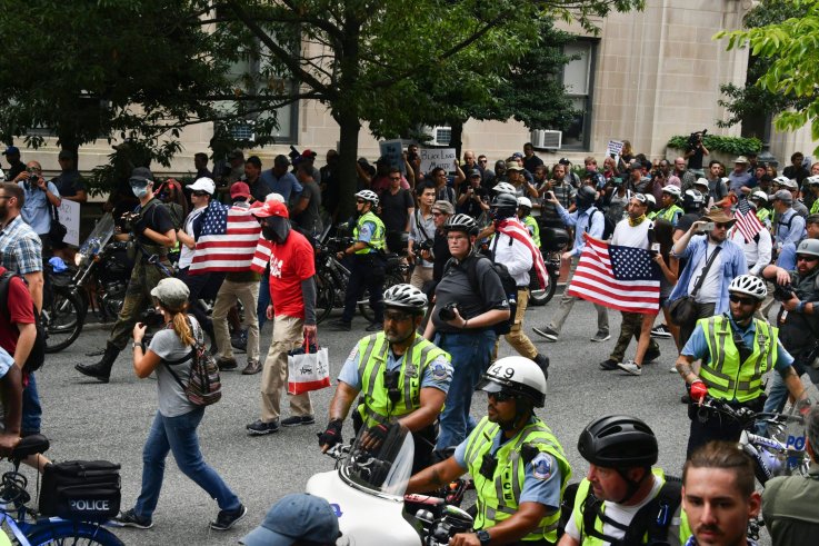 march racist march racist