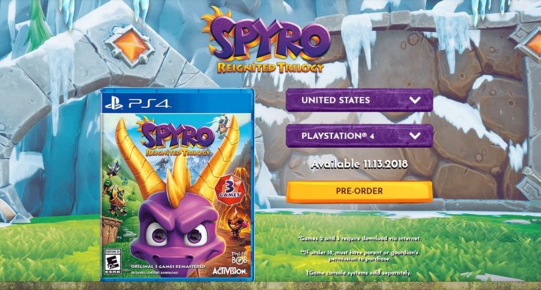 Spyro reignited packaging