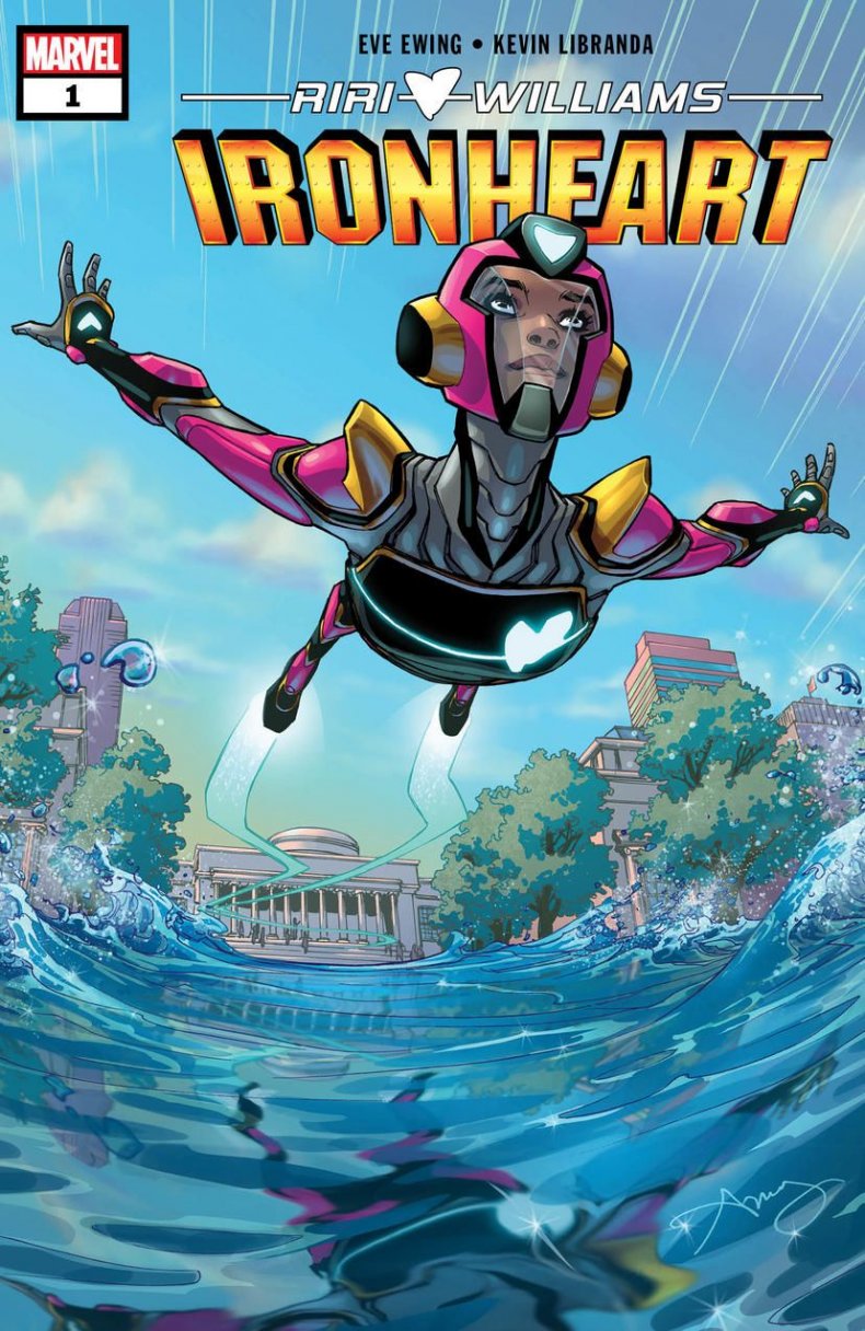 ironheart #1 cover amy reeder riri williams ironheart #1 cover amy reeder riri williams