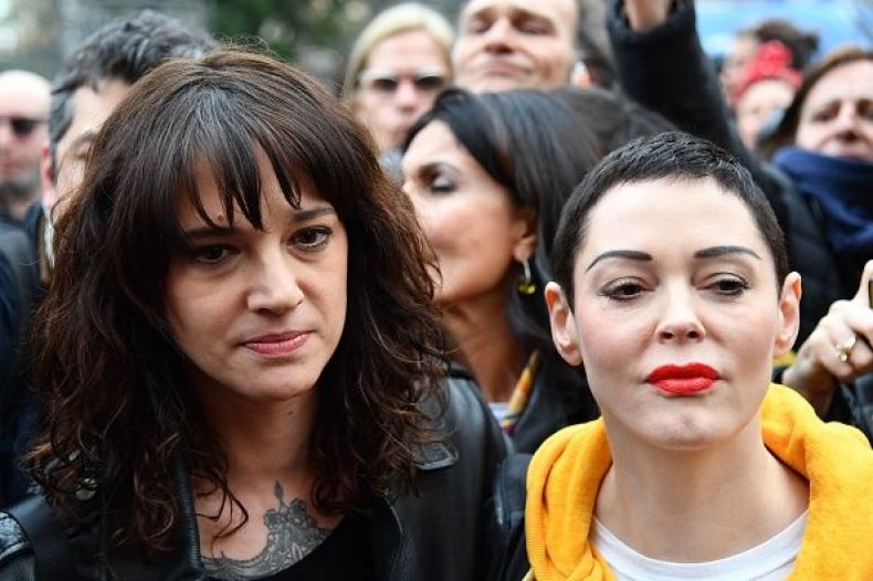 Rose McGowan and Asia Argento