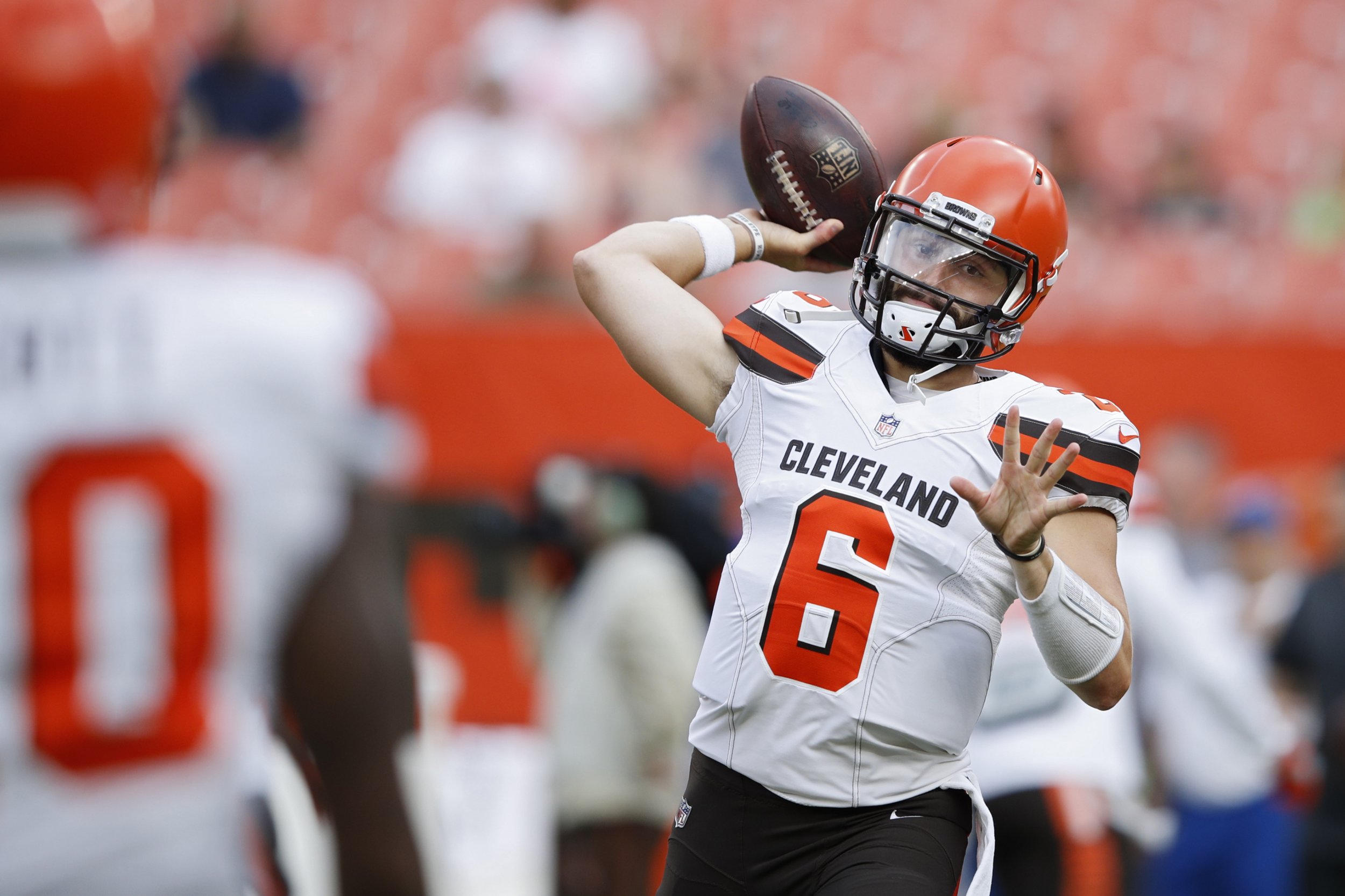 That Browns jersey with all the quarterbacks' names on it has been