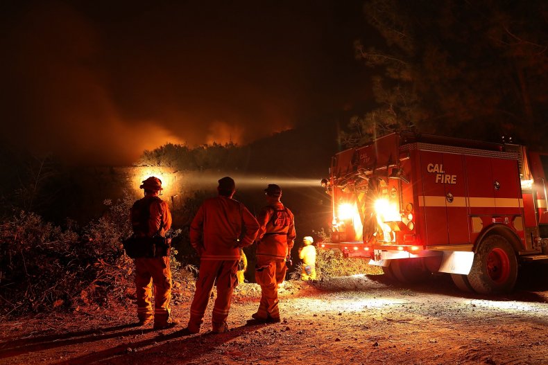 Cal Fire firefighters