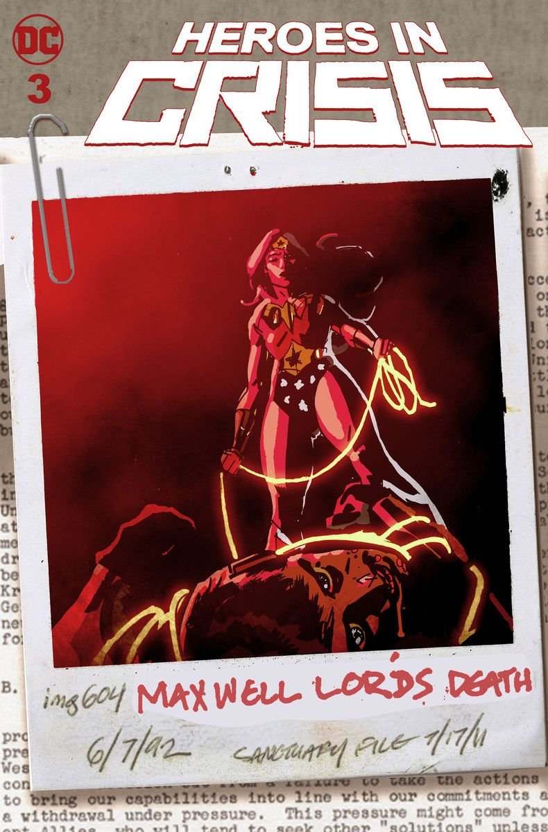 heroes in crisis #3 wonder woman maxwell lord death