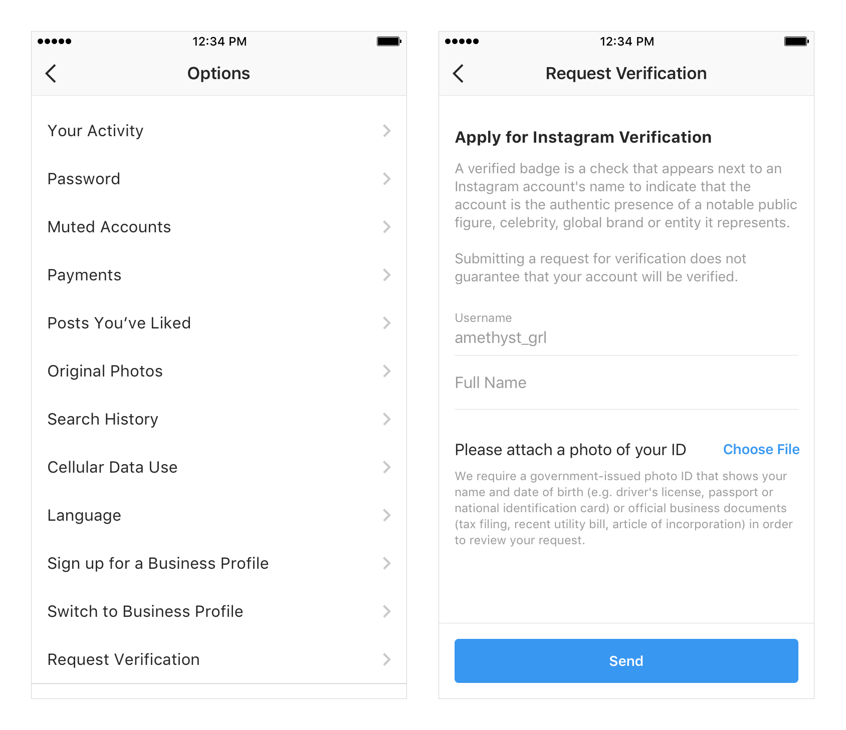 Verification Process Tweaked for Facebook, Instagram