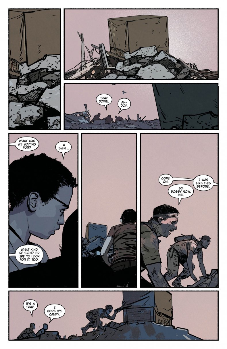 scarlet preview dc comics