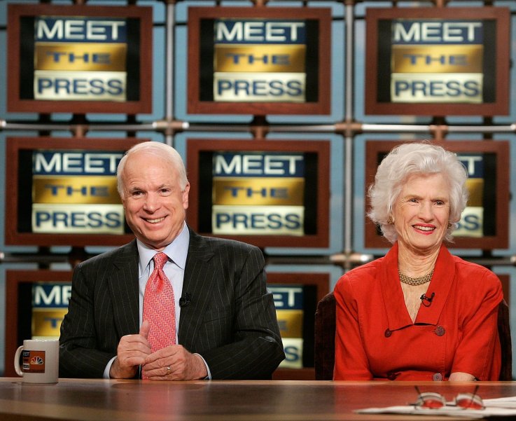 约翰麦凯恩罗伯塔麦凯恩 John McCain Roberta McCain