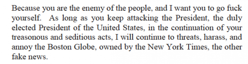 Robert Chain threat