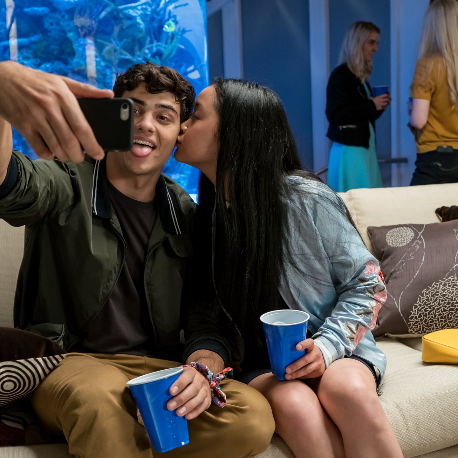 lana condor talks noah centineo s
