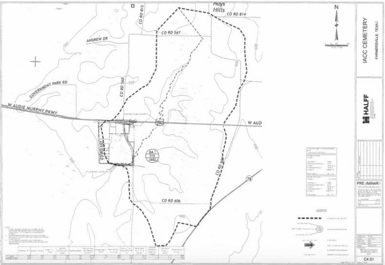 IACC Cemetary blueprints