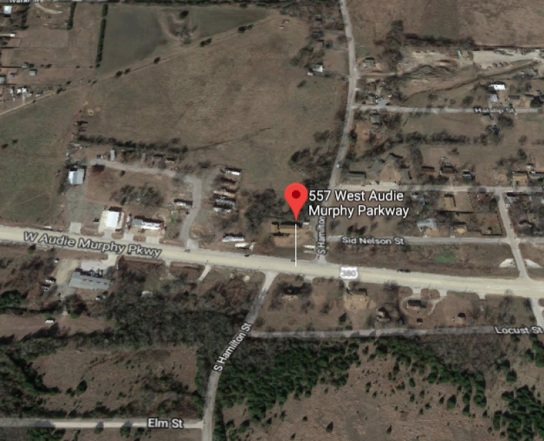 Map of proposed IACC cemetery