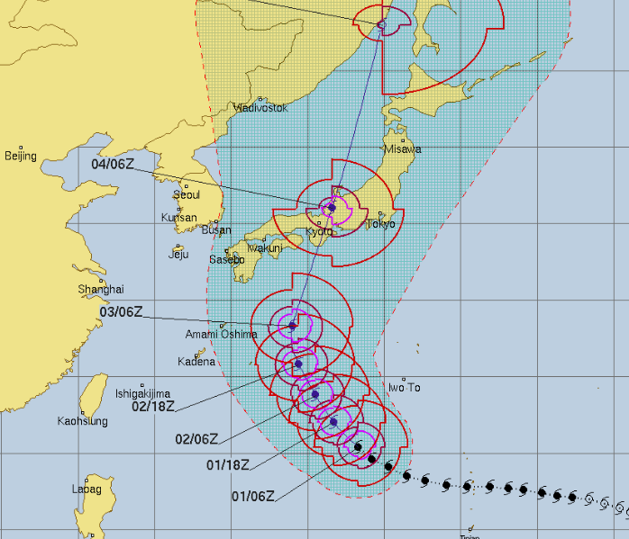 Super Typhoon Jebi Path, Track Update When Will Typhoon Hit Japan