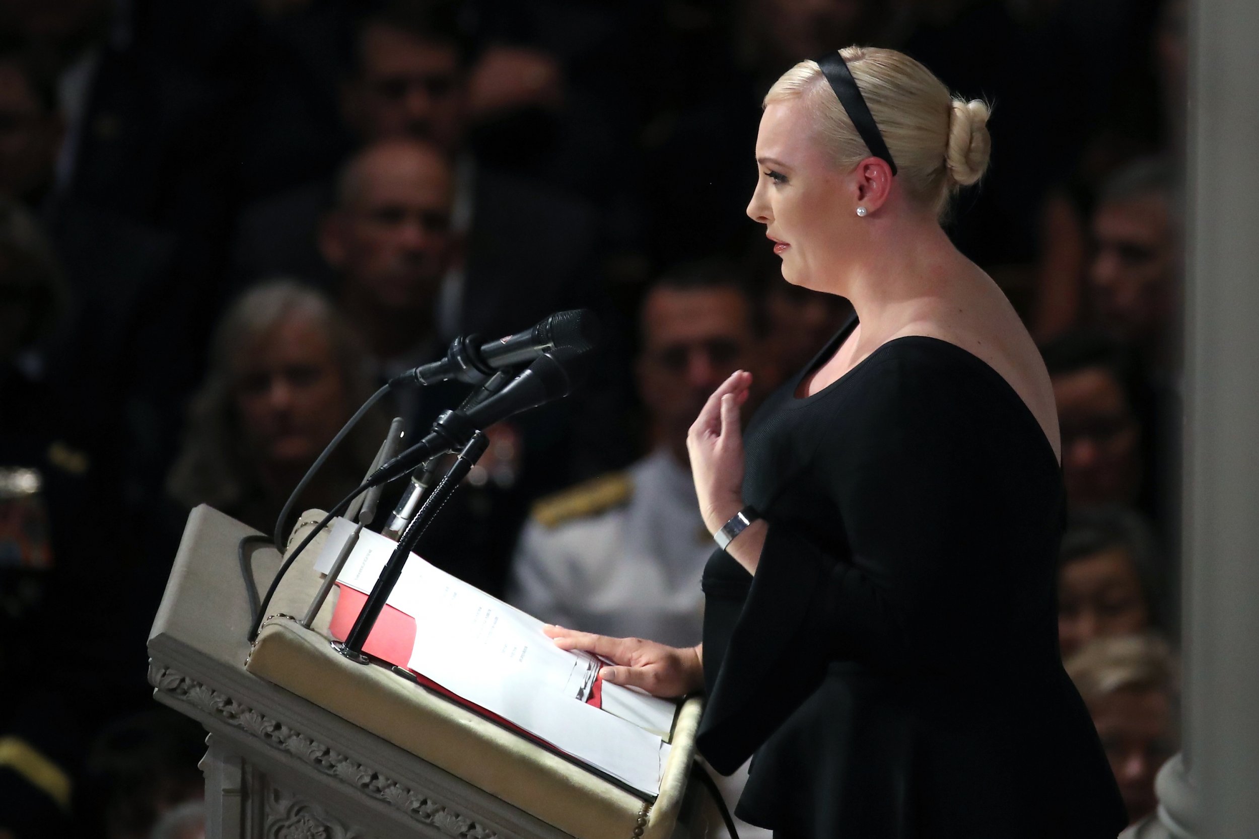 Meghan McCain funeral
