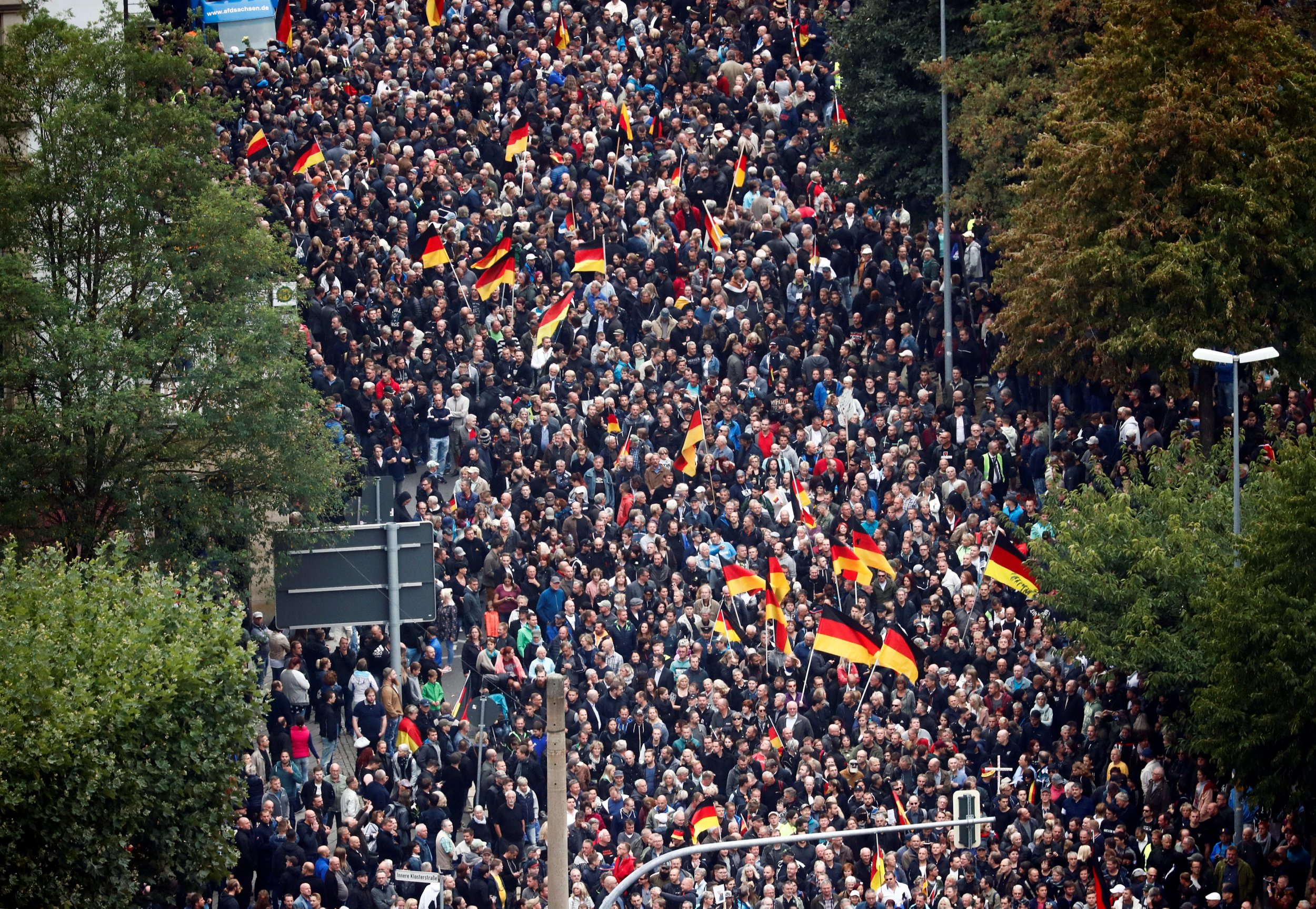 Nine Injured After Immigration Clashes in Germany