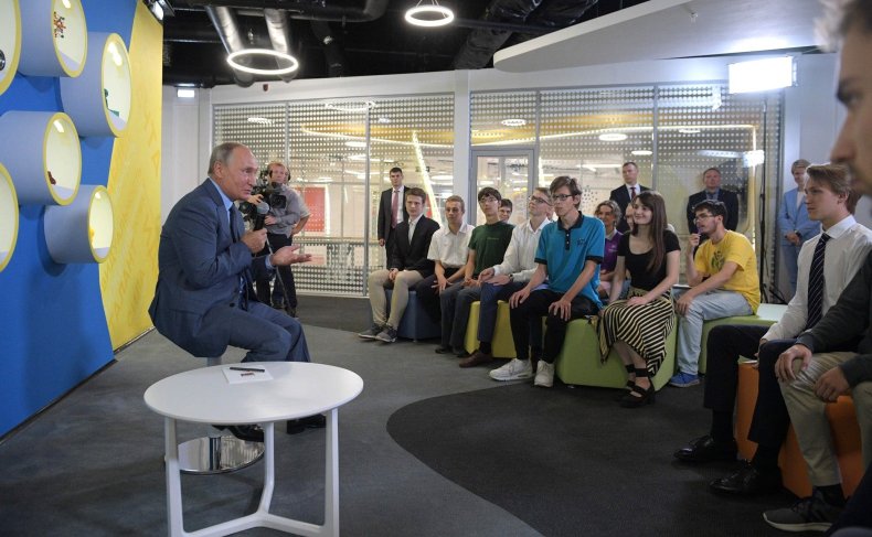 RussiaPutinStudentsEvent