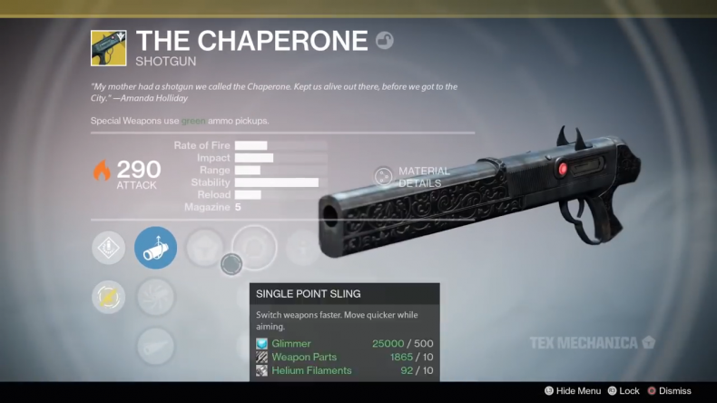Destiny 2 Chaperone Destiny 2 Chaperone