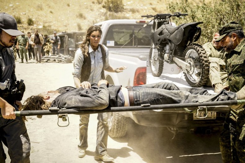 NCIS LA Season 10 Premiere Kensi Deeks stretcher