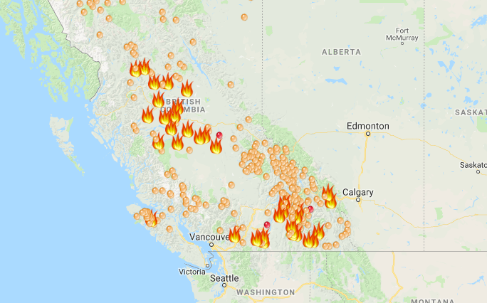 Bc Fires Map 2024 - Caye Maxine