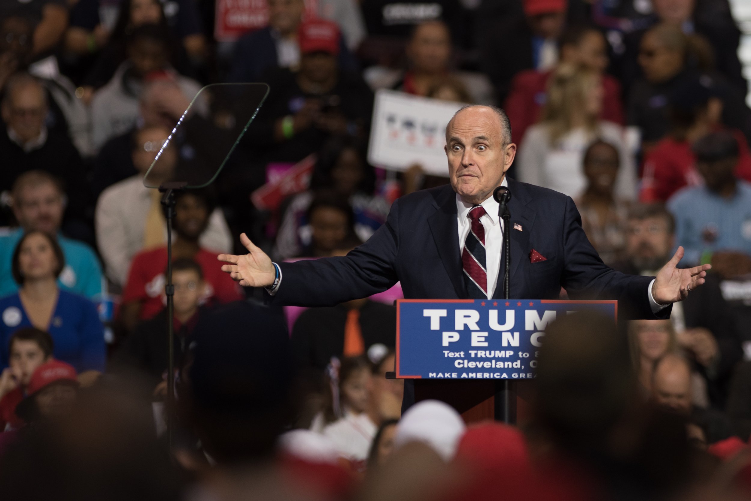 Rudy Giuliani Says Trump Staff Quoted in Woodward Book Should ‘Get Another Job’
