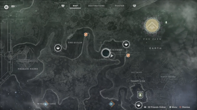 Destiny 2 Varghul Lost sector map