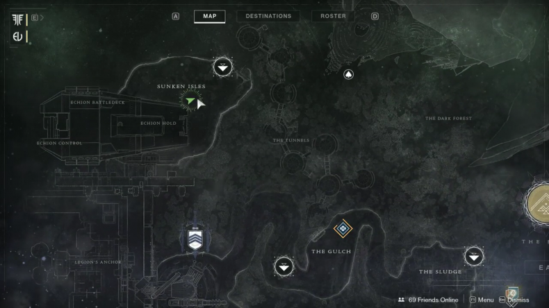 Destiny 2 Yann Map