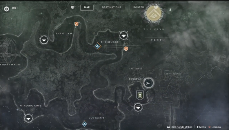 Destiny 2 Sunless Captain Bounty Location