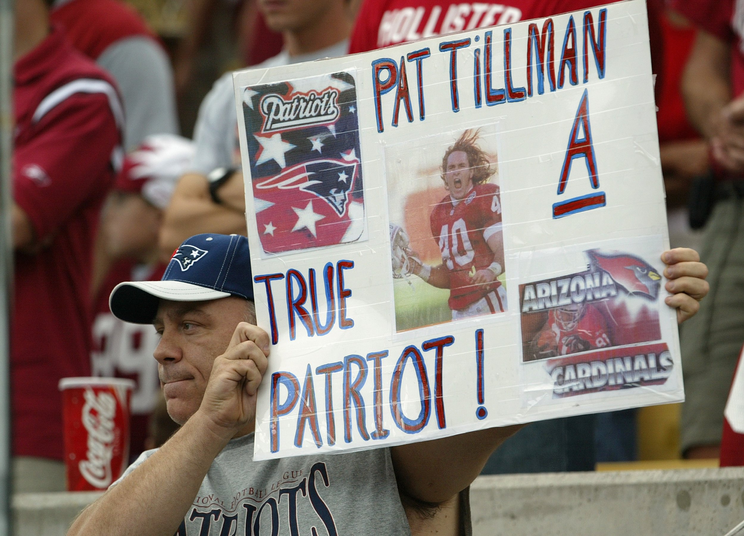 Despite national backlash, many support appearance of Pat Tillman statue in  NFL ad, Sports